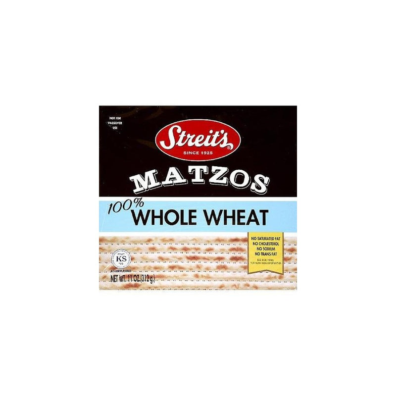Streit's, Whole Wheat Matzo, 11 oz