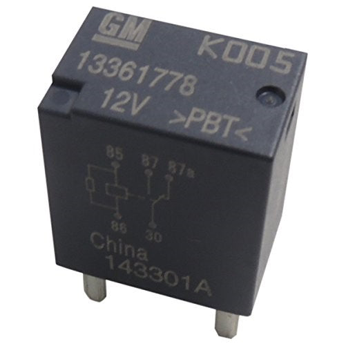 ACDelco D1780C GM Original Equipment Black Multi-Purpose Relay