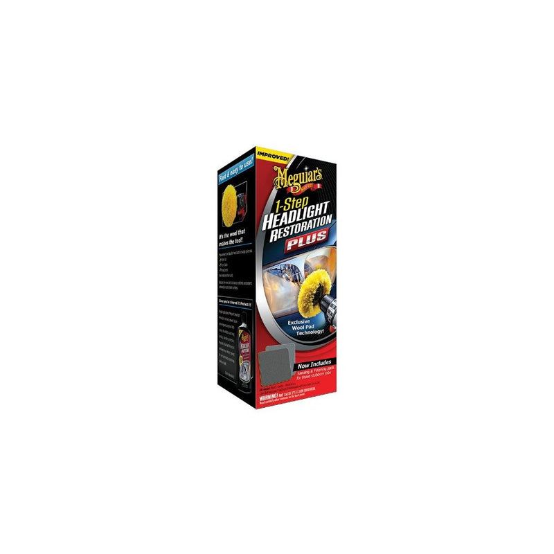 Meguiar's G1900K Headlight and Clear Plastic Restoration Kit