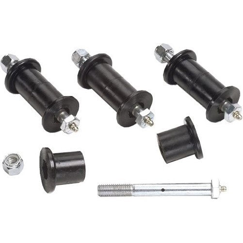 Daystar, Jeep YJ Wrangler Greasable Bolt and Bushing Kit Front or Rear Shackles Only, fits 1987 to 1996 4WD, KJ02020BK, Made in America