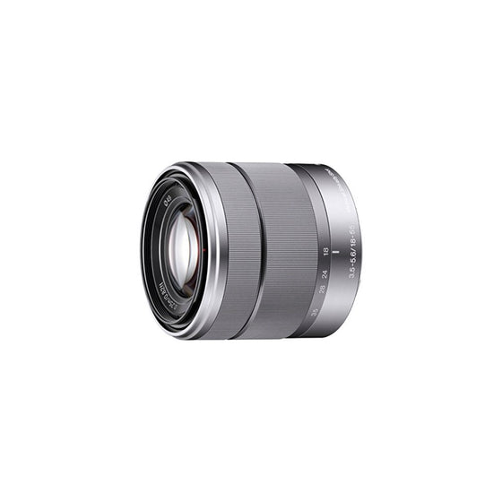 Sony Alpha SEL1855 E-mount 18-55mm F3.5-5.6 OSS Lens (Silver)