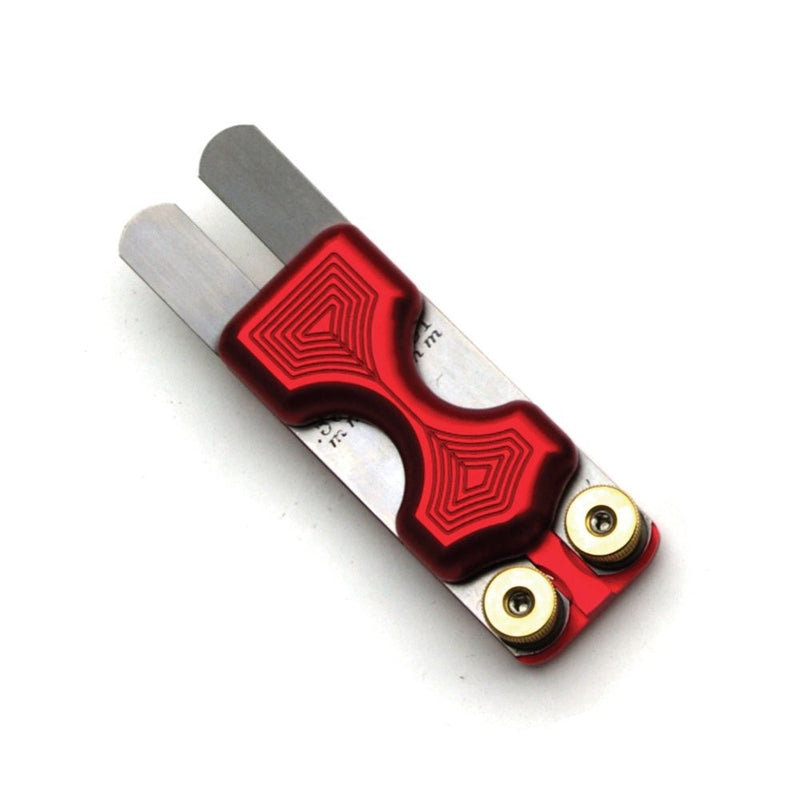 LSM Racing Products FH-200R Red Dual Feeler Gauge Holder