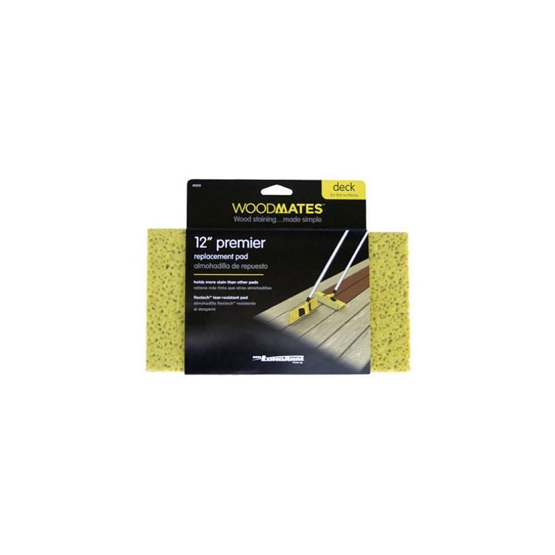 Mr. LongArm 0355 Woodmates 12-Inch Premier Stain Applicator Replacement Pad