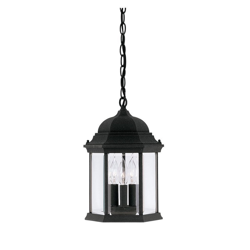 Designers Fountain 2984-BK Devonshire Hanging Lanterns, Black