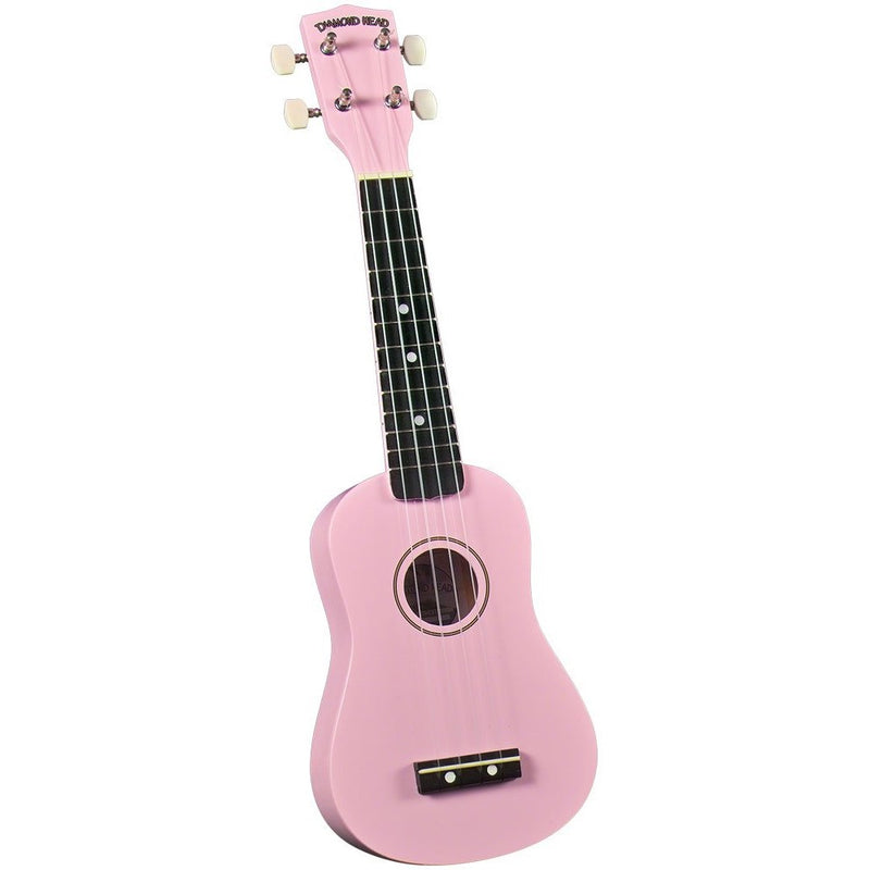 Diamond Head DU-110 Rainbow Soprano Ukulele - Pink