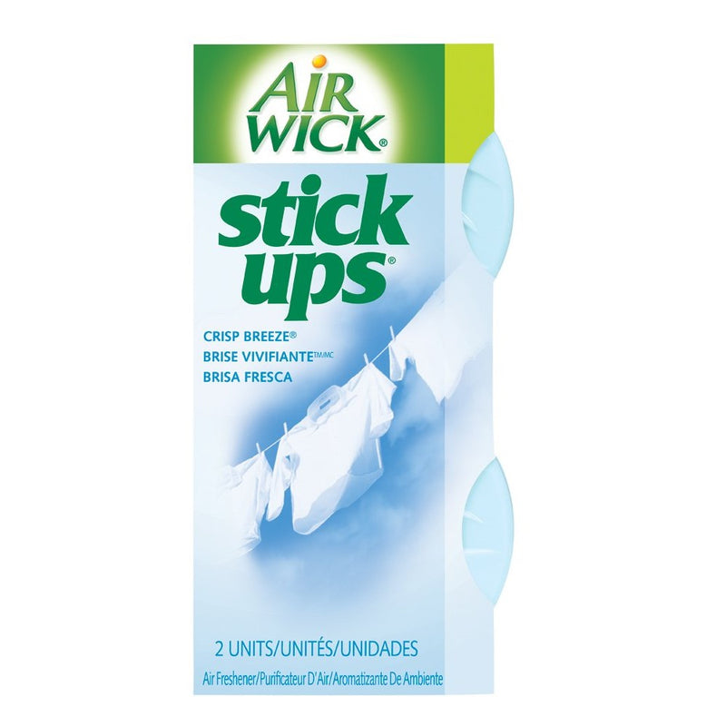 Air Wick Stick Ups, Crisp Breeze, 2 Count (Pack of 12)