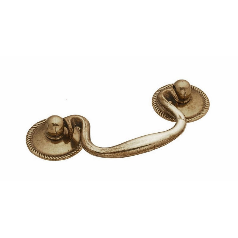 Manor House Bail P8048-LP Cabinet Pull Handle Size: 2.5", Finish: Lancaster Hand Polished