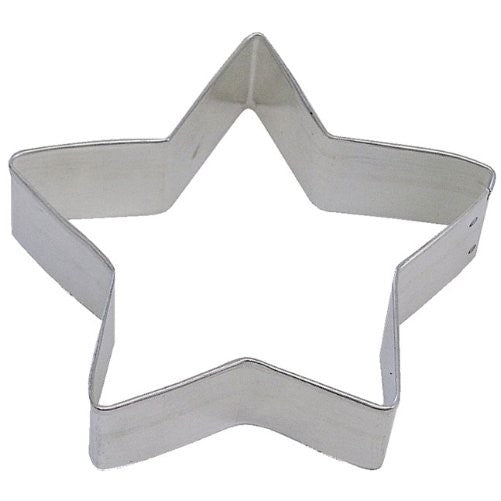 R&M Star 3.5" Cookie Cutter in Durable, Economical, Tinplated Steel