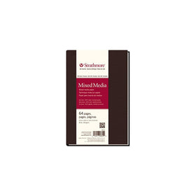 Strathmore 566-5 500 Series Hardbound Mixed Media Art Journal, 5.5"x8.5" 32 Sheets