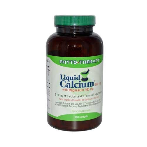 Phytotherapy Rx Calcium Liquid Softgel - 180 per pack - 1 each.