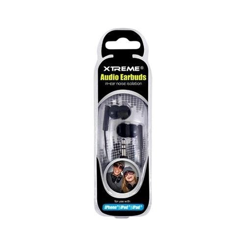 Xtreme Noise Isolation In Ear Audio Earbuds - Color May Vary
