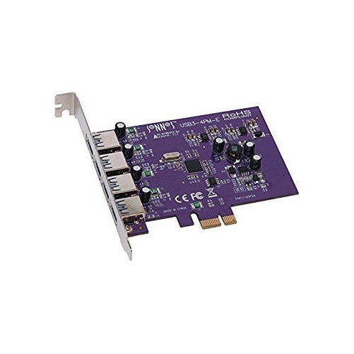 Sonnet Allegro USB 3.0 PCIe 4-Port (Mac and Windows Compatible)