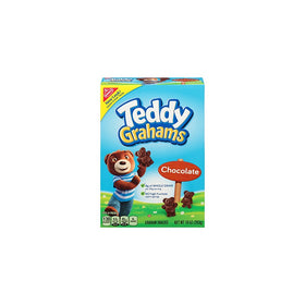 Teddy Grahams Chocolate Graham Snacks, 10 Ounce (Pack of 6)