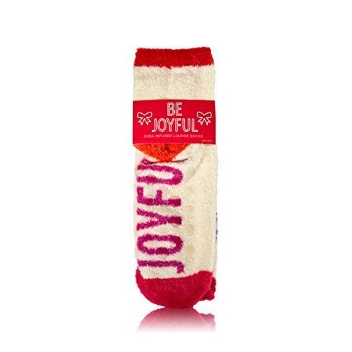 Bath & Body Works Shea Infused Lounge Socks Be Joyful