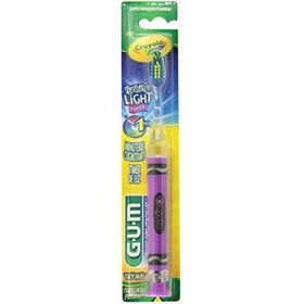 GUM Crayola Timer Light Toothbrush, 1 Each