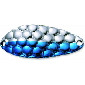 Acme Little Cleo Fishing Terminal Tackle, 2/5-Ounce, Hammered Neon Blue
