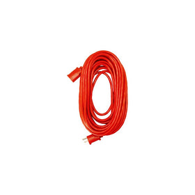 Master Electrician 02407ME 14/3 SJTW Vinyl Outdoor Extension Cord, Red, 25-Foot