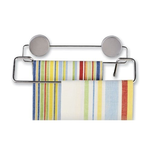 Better Houseware 2409 Magnetic Double Towel Bar, Stainless