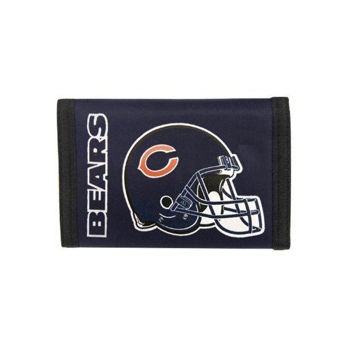 Rico NFL Chicago Bears Nylon Trifold Wallet