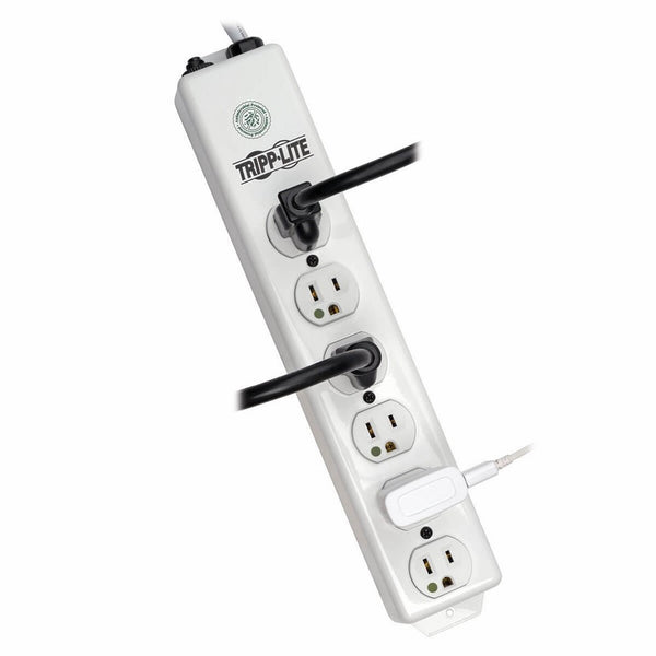 Tripp Lite 6 Outlet Medical-Grade Power Strip, UL1363 NOT for Patient-Care Vicinity, 6ft Cord w/5-15P-HG Plug (PS-606-HG)