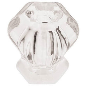 Brainerd PN0238V-CLR-C7 30MM Victorian Glass Cabinet Hardware Knob