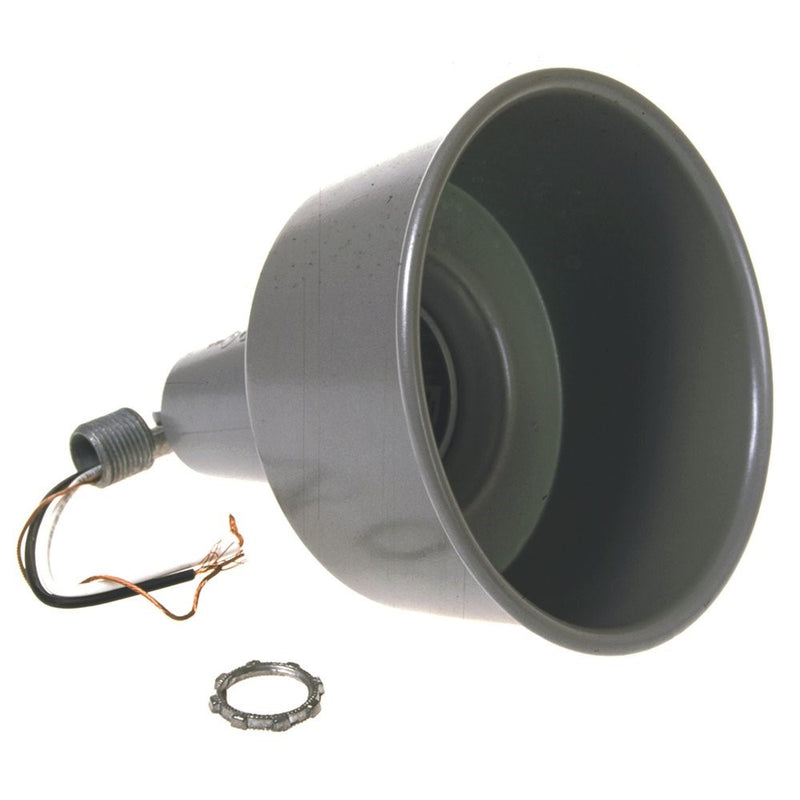 Hubbell-Bell 5613-0 Lampholder Architectural, Gray