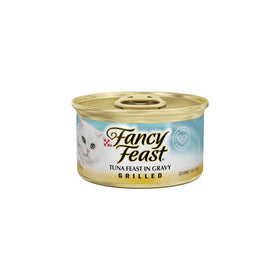Purina Fancy Feast Grilled Tuna Feast in Gravy Cat Food - (24) 3 oz. Pull-top Can
