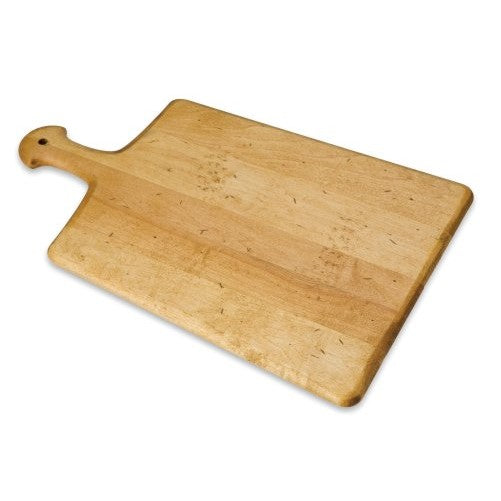 J.K. Adams 17-3/4-Inch-by-11-Inch Hardwood Artisan Cutting Board, Paddle-Shaped