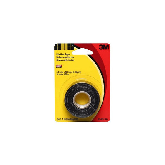 3M 3407NA Friction Tape, 0.708-Inch x 240-Inch