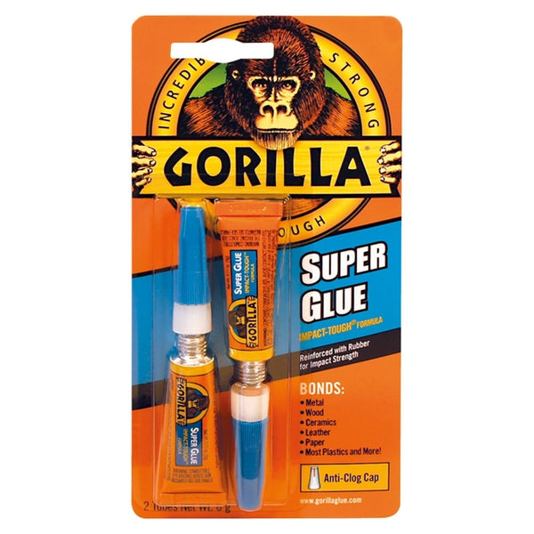 Gorilla Super Glue, 6 g, Clear