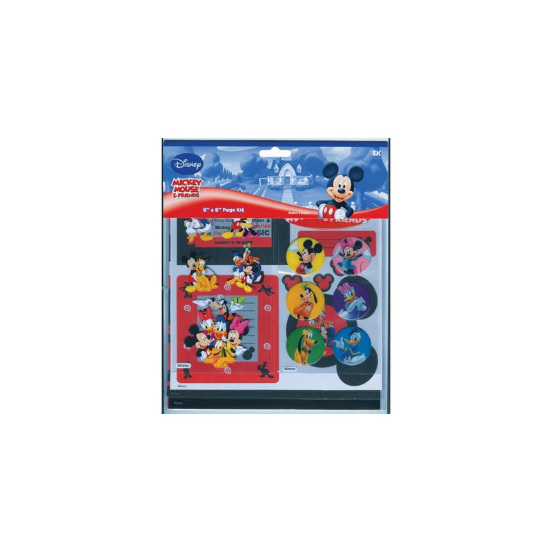 Disney 8-by-8 Mickey and Friends Page Kit
