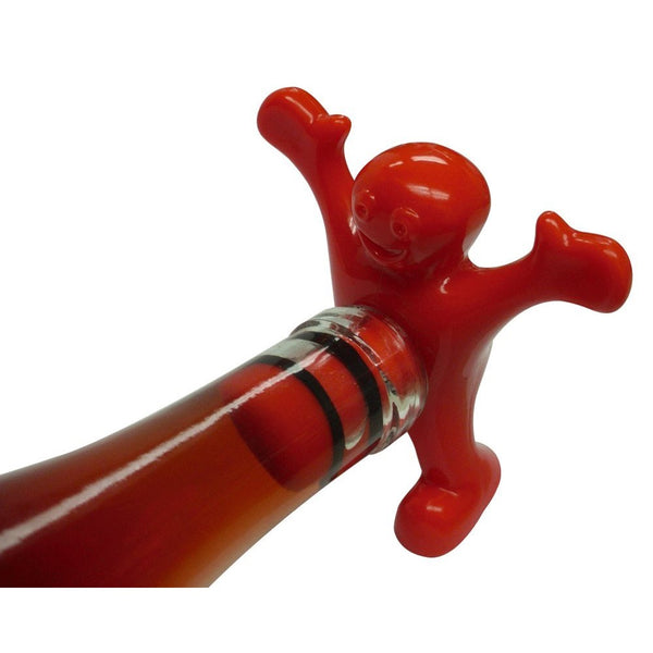 Happy Man Novelty Bottle Stopper