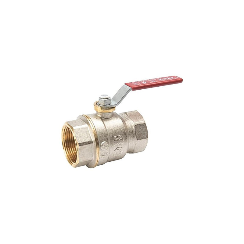 Mueller Ball Valve < 0.25 % Lead Threaded 1-1/4 " Ips Chrome Quarter Turn Chrome Plated Bulk