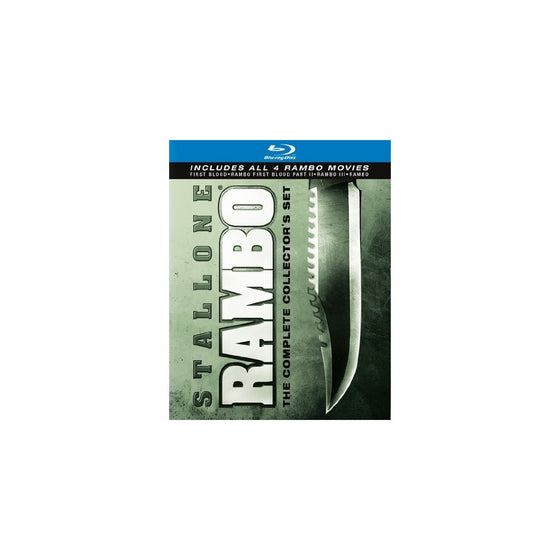 Rambo: The Complete Collector's Set (First Blood/Rambo: First Blood Part II/Rambo III/Rambo) [Blu-ray]