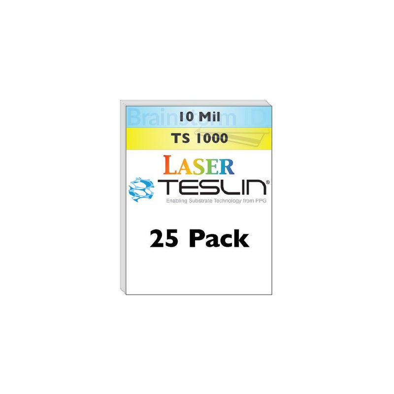 Laser Teslin Paper - 25 Sheets