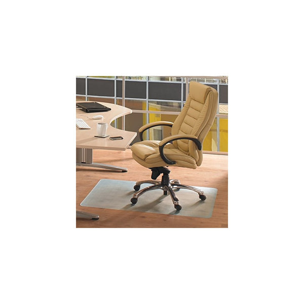 EcoTex Revolutionmat Chair Mat for Hard Floors, 100% Recycled, Tinted, Rectangular, 48" x 51" (FRECO4851EP)