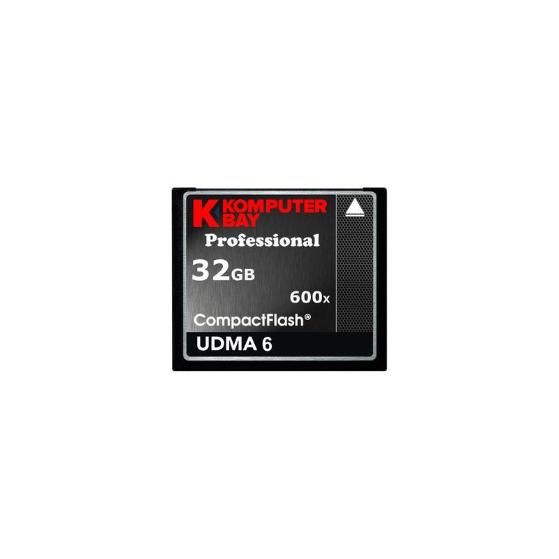 KOMPUTERBAY 32GB Professional COMPACT FLASH CARD CF 600X 90MB/s Extreme Speed UDMA 6 RAW 32 GB