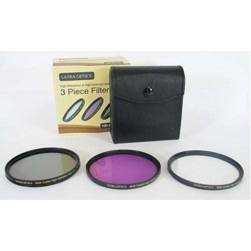 Precision Ultra Optics 3 Piece Filter Kit (Multi Coated) 100 Series High Resolution High Definition