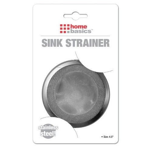 Home Basics Stainless Steel Sink Strainer