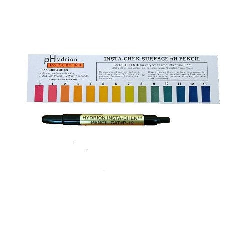 Micro Essential Labs Hydrion (P-12M) Insta-Chek 0-13 Mechanical pH Pencil