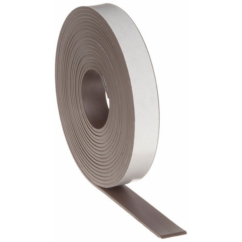 Flexible Magnetic Tape - 1/16" thick x 1/2" wide x 10 feet (1 roll)