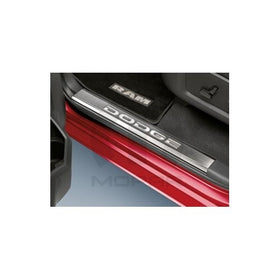 Mopar 82210951 Stainless Steel Door Sill Guard, 4 Pack
