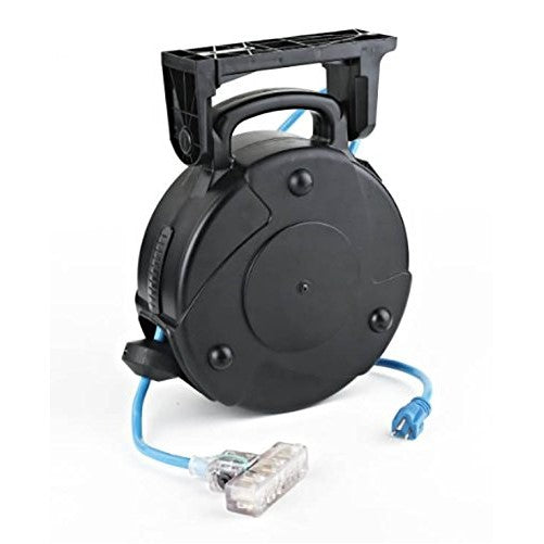 ALERT STAMPING & MFG 8040T-PS Heavy Duty Retractable Cord Reel, Grey