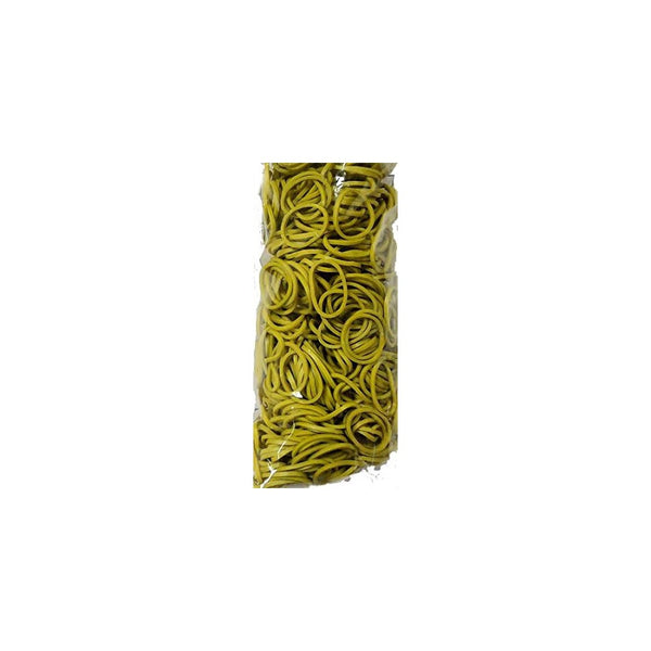 Rainbow Loom Latex Free Rubber Band Bag C-clips - Olive Green