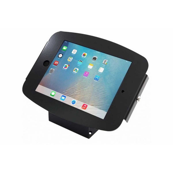 Maclocks 101B235SMENB iPad Space Enclosure Kiosk With 45-Degree Counter-top or Wall Mount for iPad Mini (Black)