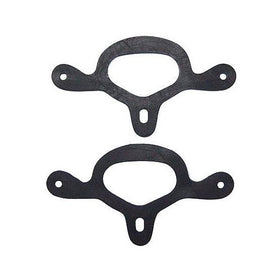 Hilason Horse Tack Rubber Spurs Tie Downs Pair