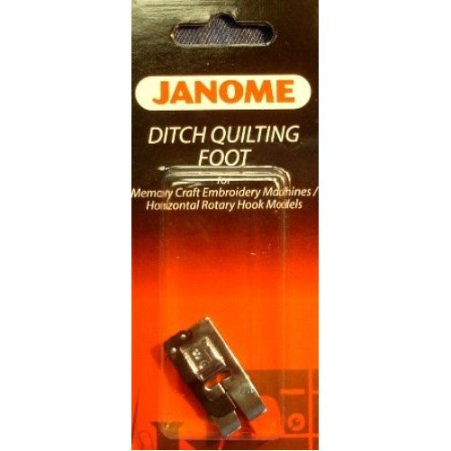 Janome Ditch Quilting Foot Memory Craft Embroidery Machines Horizontal rotary Hook Models
