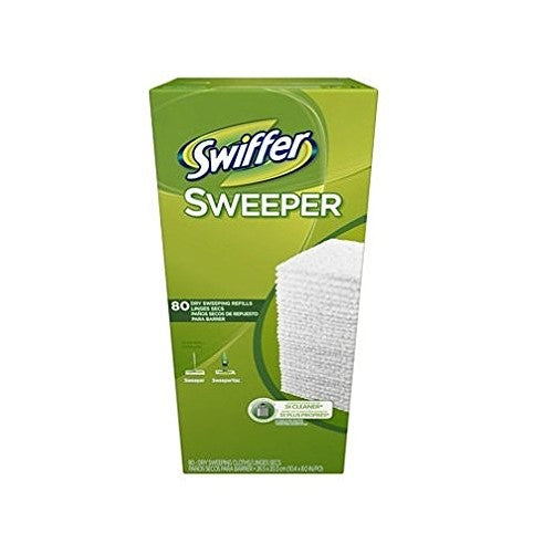 Swiffer Dry Refills - 80 ct.(1 box) (For use with Swiffer Sweeper and Sweeper Vac)