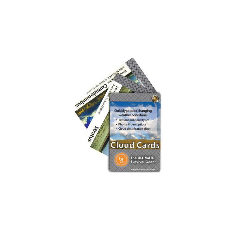 UST Learn & Live Educational Card Set, Clouds