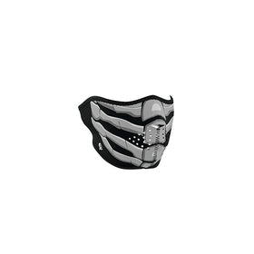 Zanheadgear Neoprene Half Face Mask, Bone Breath
